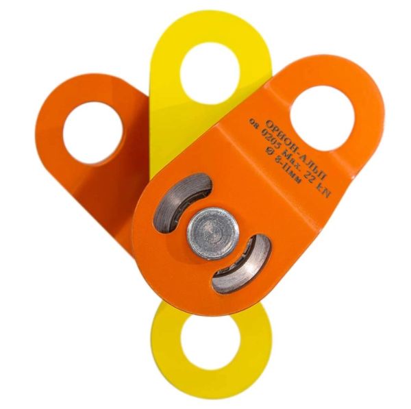  Блок-ролик Орион-Альп двойной сталь с подшипником в Белгороде  