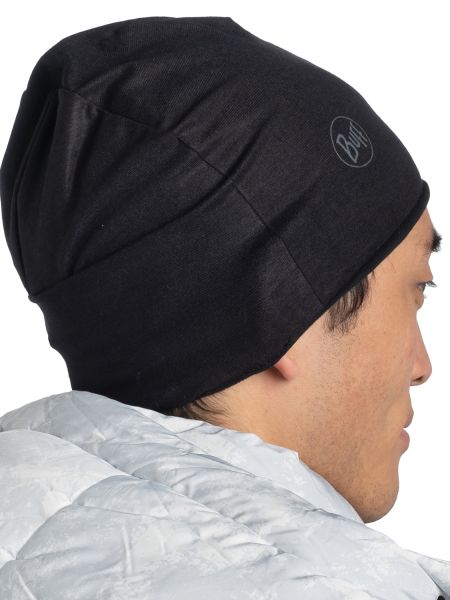 Шапка Buff Polar&Ecostretch Solid Black в Белгороде