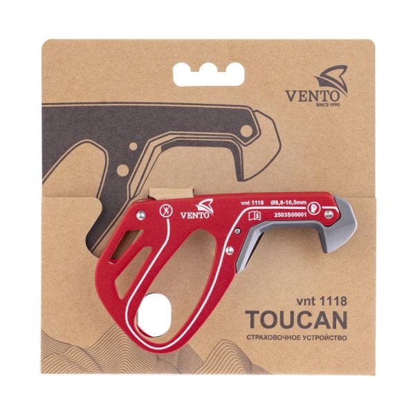  Страховочное устройство Венто "Toucan" красный в Белгороде  