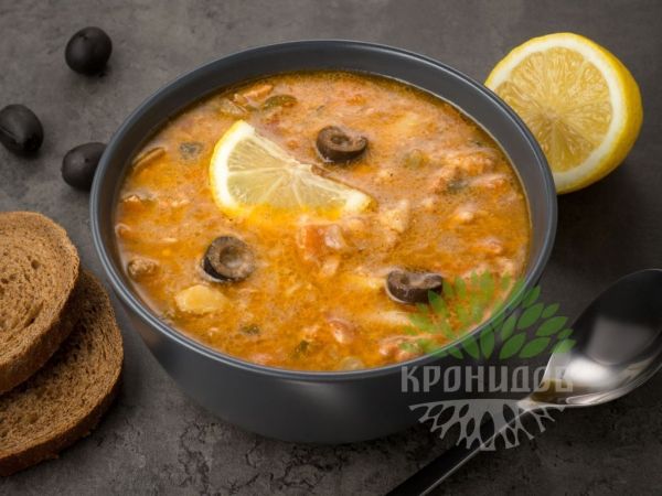 Консервы стерилизованные.Первые обеденные блюда "Солянка" 