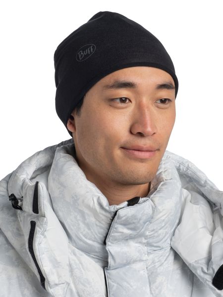 Шапка Buff Polar&Ecostretch Solid Black в Белгороде
