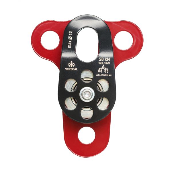  Блок-ролик Вертикаль двойной сталь с подшипником Про в Белгороде  