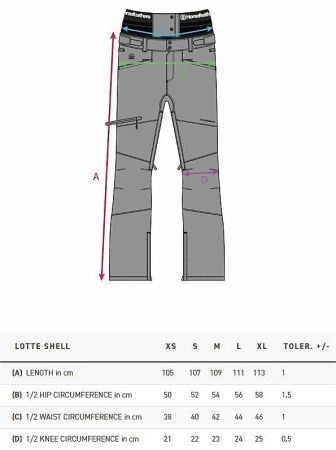 Штаны сноубордические Lotte Pants black HORSEFEATHERS в Белгороде