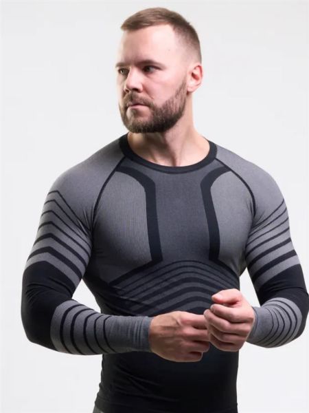 Комплект термобелья X-LINE (sport) мужской черный с серым NEW в Белгороде