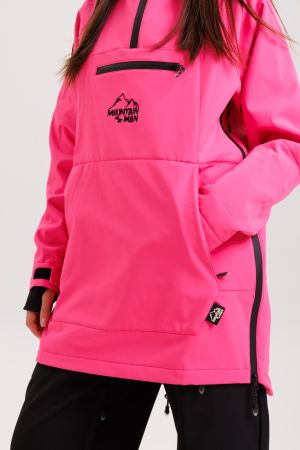 Анорак сноубордический MountainMan Barbie розовый неон в Белгороде