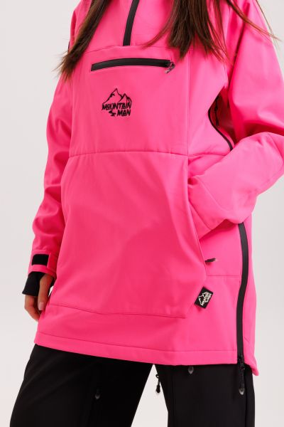 Анорак сноубордический MountainMan Barbie розовый неон в Белгороде
