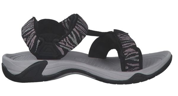 Купить сандалии cmp hamal wmn hiking nero-pale rose черный в Белгороде