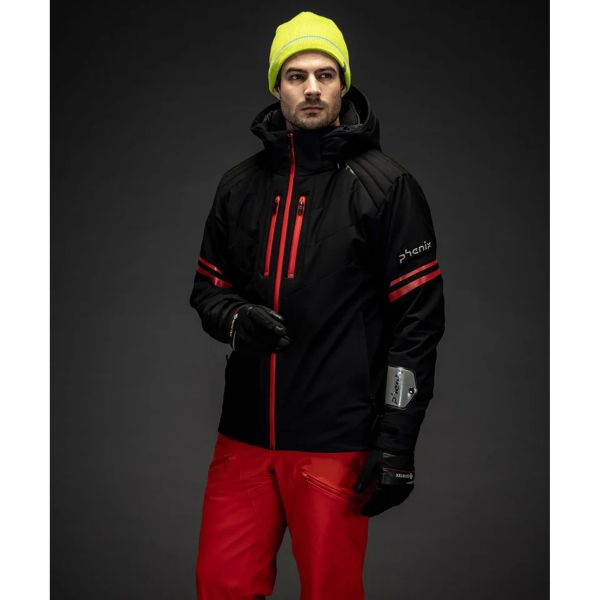 Куртка горнолыжная Phenix Traction с капюшоном BK в Белгороде