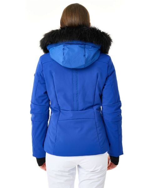 Куртка горнолыжная Poivre Blanc с иск.мехом W24-0802-WO/A синий в Белгороде