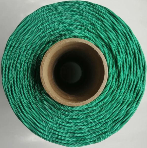  Шнур ПА плетеный 16-ти пр.с ПА серд.d 3мм зеленый,синий в Белгороде  