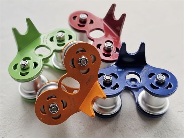  Ролик GURU Treck V2 для навесной переправы красный в Белгороде  