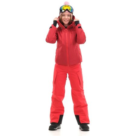 Брюки горнолыжные Dragonfly Gravity Premium Woman Red Fluo в Белгороде