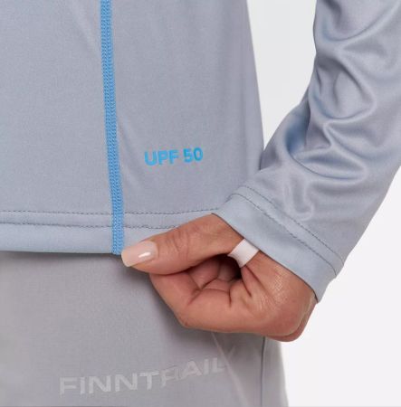 купить Лонгслив Finntrail женский Venus Hood W 6621 LightBlue