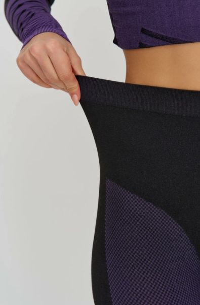 Комплект термобелья X-Line Sport женский черный с фиолетовым NEW в Белгороде