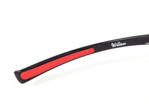 Купить очки следопыт гибкие willow в футляре,линзы grey with red revo в Белгороде