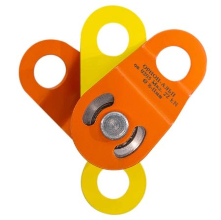  Блок-ролик Орион-Альп двойной сталь с подшипником в Белгороде  